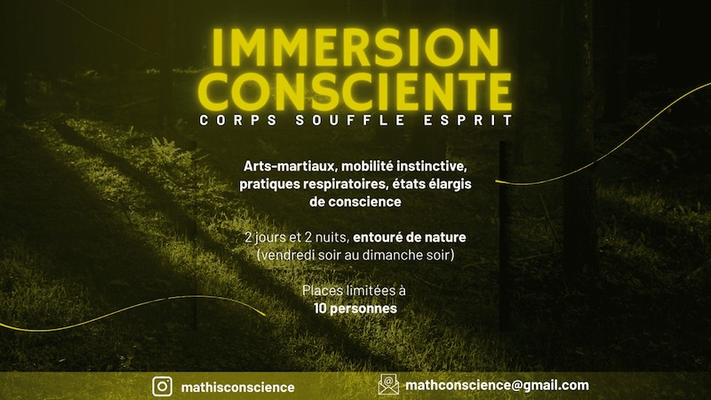 Immersion Consciente – Corps, Souffle, Esprit